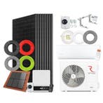 Zonnepanelen Pakket Schuindak 3.4 kW + Airco 2.6 kW, Doe-het-zelf en Verbouw, Ophalen of Verzenden, Nieuw