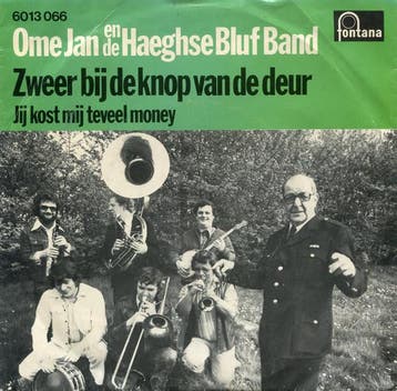 vinyl single 7 inch - Ome Jan - n De Haeghse Bluf Band â., Verzenden, Zo goed als nieuw, 7 inch, Nederlandstalig