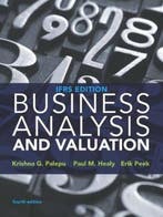 9781473722651 Business Analysis and Valuation | Tweedehands, Boeken, Verzenden, Zo goed als nieuw, Peek, Erik