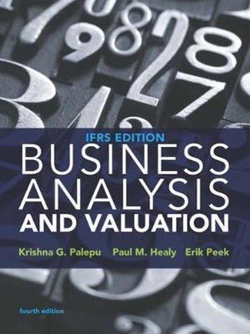 9781473722651 Business Analysis and Valuation | Tweedehands, Verzenden, Zo goed als nieuw, Peek, Erik