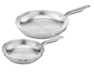 Tefal Virtuoso Pannenset Ø24 en Ø28 cm — zo goed als nieuw, Huis en Inrichting, Nieuw