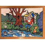 Vintage puzzel kabouter vist (zie afbeelding), Verzenden, Nieuw