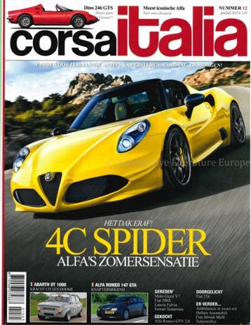 2015 CORSA ITALIA MAGAZINE 12 NEDERLANDS, Boeken, Nieuw, Author
