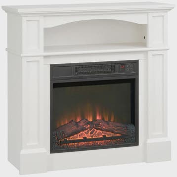 HOMCOM Elektrische Haard met LED Vlammen, Verwarmingsfunctie, Huis en Inrichting, Verzenden, Nieuw