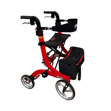 Gebruikte Drive Nitro Rollator Large (L) Rood | Bouwjaar 202, Diversen, Ophalen of Verzenden, Gebruikt