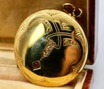 Handmade - Medaillon - 18 karaat Goud gevuld, Geel goud,