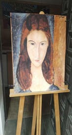 Modigliani - Retrato Onírico de mujer joven