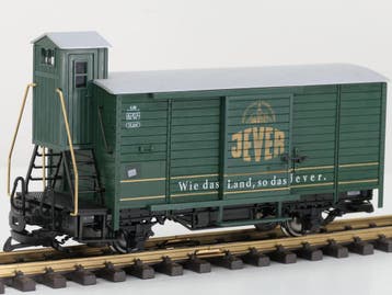LGB 45260 Jever Bierwagen, Metallrader (Goederenwagons), Overige typen, Ophalen of Verzenden, Zo goed als nieuw, LGB