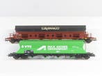 Roco H0 - 67620/76704 - Modeltrein goederenwagon (2) - 2, Hobby en Vrije tijd, Modeltreinen | H0, Nieuw
