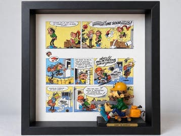 Studio Delu. (1976) - Gaston Lagaffe – Kart de bureau
