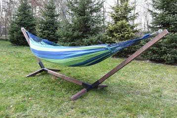 Hangmat Kamperen 220cm | Premium | Beste Prijs, Opvouwbaar, Meerpersoons, Nieuw, Ophalen of Verzenden