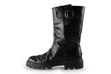 Tods Biker boots in maat 41 Zwart, Verzenden, Zwart, Overige typen, Zo goed als nieuw