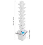 Hydrocultuur Toren Kweekset met Pomp – 45 Plantplaatsen, Verzenden