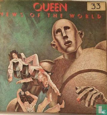 Queen - News of the world - 1977, Verzenden, Zo goed als nieuw, Overige formaten