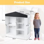 LIVSK Kinderboekenkast - Hutvormig Ontwerp - Krijtbord - Vei, Verzenden, Nieuw