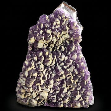 Topkwaliteit - Gouden amethist - 14x10x6 cm - Geode- 1 kg