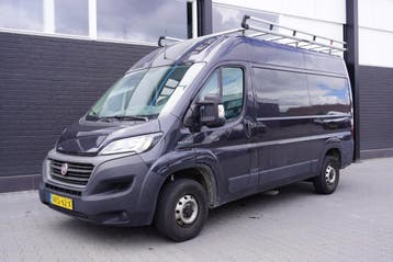 Fiat Ducato 2.3 MultiJet L2H2 EURO 6, Stof, Gebruikt, Zwart, Onderhoudsboekje