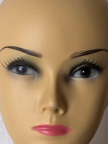 Mannequin - Vintage Female Mannequin Head from an Italian