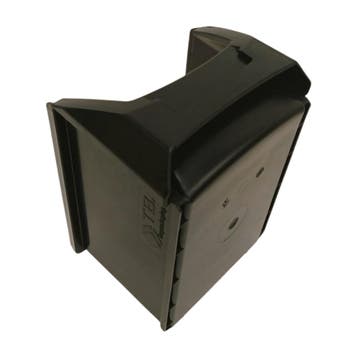 Magazijnbak 220x140x125 mm, zwart pp, nieuw, Ophalen of Verzenden