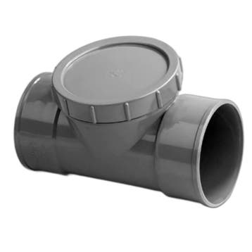 Riool ontstoppings t-stuk, m-m-110 mm, Verzenden, Nieuw