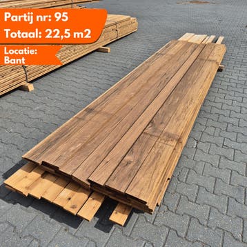 Thermo Frake & Vuren Mix – 2750-3650x140x19mm & 5100x90x18mm, Ophalen of Verzenden, Nieuw
