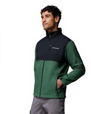 2dekans | Columbia Ascender™ Softshelljack Groen 2XL Man, Ophalen of Verzenden, Zo goed als nieuw