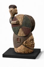 Gelede helmmasker, Yoruba/Nago, Nigeria of Benin,
