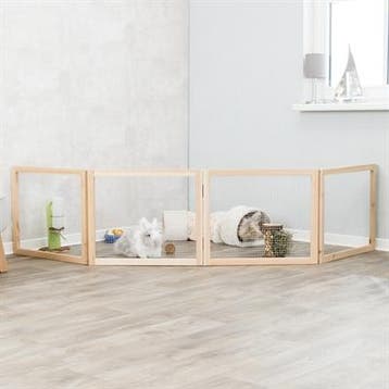 Indoor Ren Trixie 4 Panelen Hout – Binnenren voor Konijne., Dieren en Toebehoren, Verzenden, Nieuw, Hok