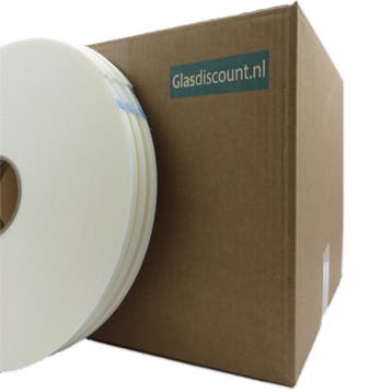 Glasband 9 x 3 mm - Doos met 20 schijven - Totaal 500 meter, Doe-het-zelf en Verbouw, Glas en Ramen, Ophalen of Verzenden, Nieuw