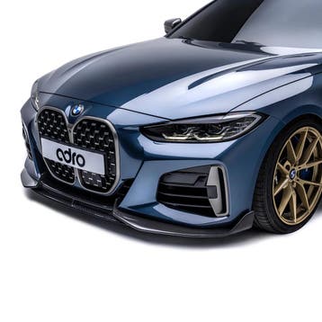 BMW G22 M440i Adro carbon voorlip splitter, Verzenden
