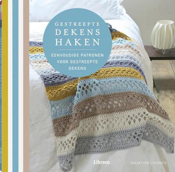 Gestreepte dekens haken 9789463591843 Haafner Linssen, Verzenden, Zo goed als nieuw, Haafner Linssen