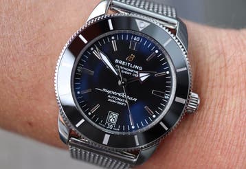 Horloge Breitling Superocean Herritage 42MM Full set, Staal, Staal, Breitling, Polshorloge