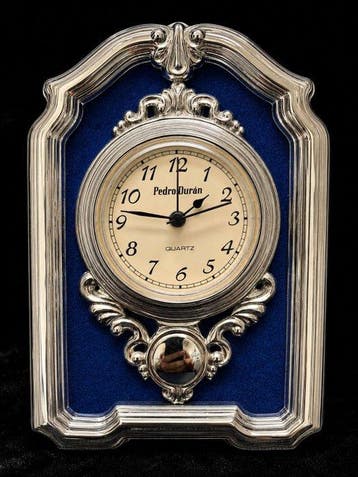 Wekker - Pedro Durán - - .925 zilver - 2000-2010