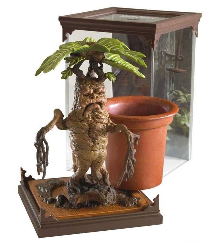 Harry Potter Magical Creatures Statue Mandrake 13 cm, Verzamelen, Film en Tv, Nieuw, Ophalen of Verzenden