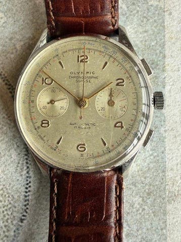 Olympic - Vintage Chronograph Suisse - Zonder minimumprijs -, Nieuw