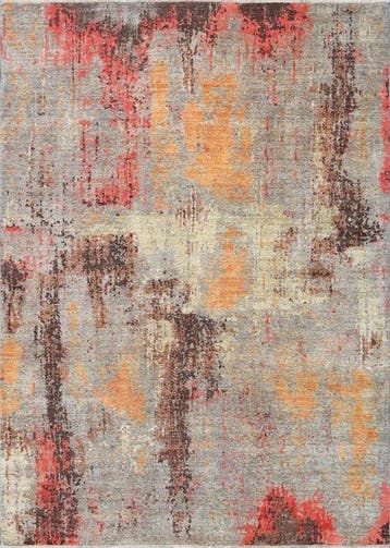 Designer tapijt met zijde - Vloerkleed - 297 cm - 200 cm, Nieuw