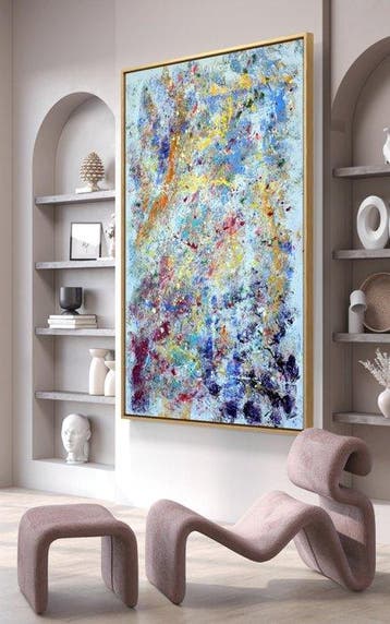 Irena Lenartowicz - Composition with Gold - XXL