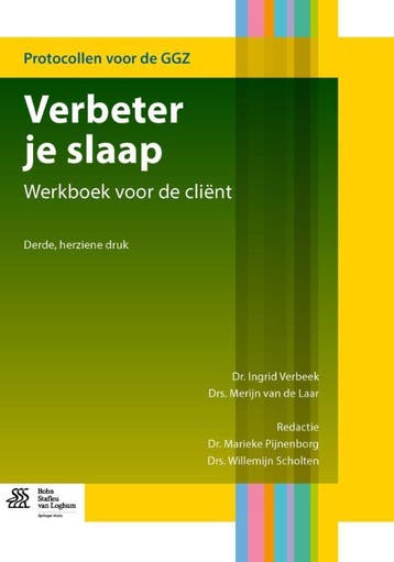 Verbeter je slaap / Protocollen voor de GGZ - Ingrid Verbeek, Boeken, Verzenden, Zo goed als nieuw, Ingrid Verbeek