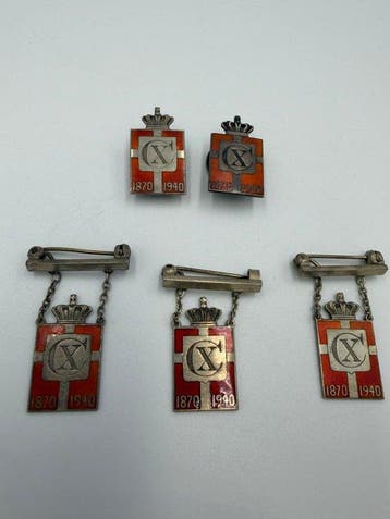 Zonder minimumprijs - Georg Jensen - Broche Zilver