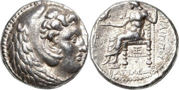 Tetradrachme 323/317 v Chr, Koenige von Makedonien Philip..., Verzenden