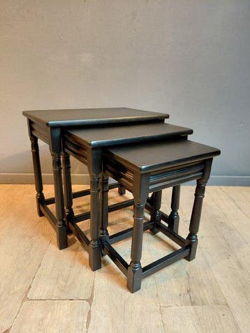 Set bijzettafels - Hout - Nesttafels