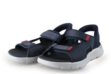 Skechers Sandalen in maat 43 Zwart, Sandalen, Verzenden, Zwart, Zo goed als nieuw