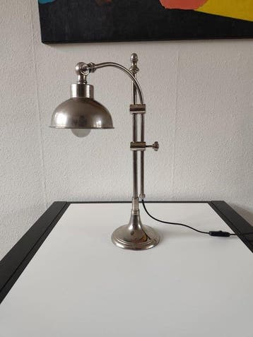 Bureaulamp - Vernikkeld messing - Klassieke Landhuis stijl
