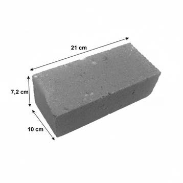 BIA Betonmetselstenen Amstelformaat 21x10x7,2cm, Verzenden, Nieuw, Beton