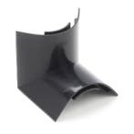 Kabelgoot hoek | Nedis | 12 mm kabel (PVC, Zwart), Verzenden, Nieuw