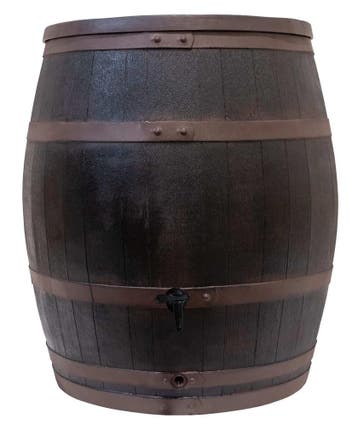 Houten regenton 240 liter Wineman Black Copper, Nieuw