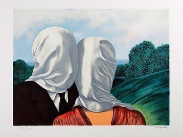 René Magritte (1898-1967) (after) - Les Amants