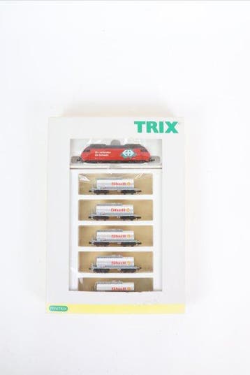 Minitrix, Trix N - 11418 - Treinset (1) - Shell, Nieuw