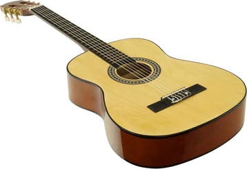 Klassieke gitaar 3/4-formaat Naturel, Nieuw