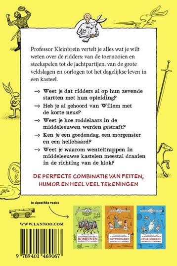 Professor Kleinbrein - De ridders / Professor Kleinbrein, Boeken, Verzenden, Zo goed als nieuw, Sarah Devos